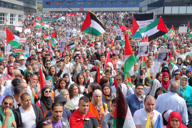 Protest in Gaza